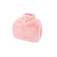 MONYING Water-Filled Plush Hot-Water Bottle Students Apply Heat to Warm Their Stomachs Warm Their Hands (Color : Pink)