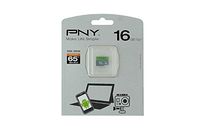 PNY Hyper Performance 16GB High Speed MicroSDHC Class 10 UHS-I, U1 up to 65MB/sec Flash Memory Card (P-SDU16GU165G-GE)