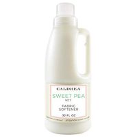 Caldrea Liquid Fabric Softener, Plant Derived, Helps remove static and wrinkles, Sweet Pea Scent, 32 oz