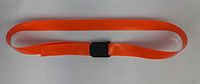 Wipe-Clean Gait Belt 2” x 60”, 100% Impervious (Orange)