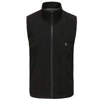 Ridkodg Men's Mid-Weight Vest - Windproof Lightweight Soft Outdoor Coat Pullover Tops