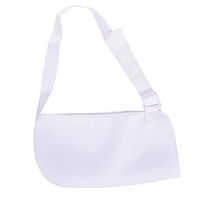 Leoie Breathable Comfortable Support Wrap Strap Arm Sling Elbow Wrist Brace Adjustable Shoulder Fixed Bandage white Mesh