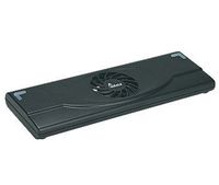 Aidata LapCooler NS009 Portable Laptop Cooling Stand (Large) with Integrated USB Cooling Fan / 12-15 Degrees View Angle, Black