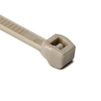 HellermannTyton 118-00032 PEEK Cable Tie, 5.7" Long, 52lb Tensile Strength, PEEK, Beige, 100/pkg