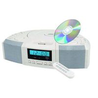 Supersonic Portable MP3 Speaker with Docking Station, CD Player, AM/FM & Alarm