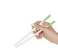 BIHIKI Adaptive Utensils,Chopstick for Beginner or Learner,Hand Tremor,Arthritis,Parkinson,Chopstick Helper,Eating Aid (Right)