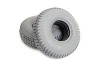 Pair of (2) Pride Jazzy Select 6 10 X 3 260 X 85 3.00 - 4 Solid Wheelchair Tires