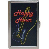 Metal Cigarette Case - King Size or 100's Happy Hour