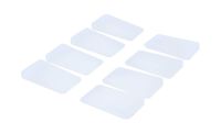 Multi Purpose Nylon Plastic Shims, Toilet Shims, 8 Pack, Size: 1-1/8" x 2"