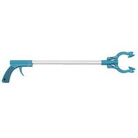Sammons Preston 26" Standard Adapt-a-Reacher with Suction Cups, Secure Grip Extended Reach Picker Upper for Home & Assisted Daily Living, Large Jaw & Rubber Grips, Reacher Grabber with Rotating Head