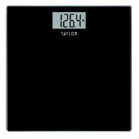 Taylor Precision Products Digital 400 lb capacity Bathroom Scale , Black