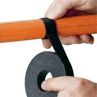 Panduit TTS-35RX0 Tak-Tape Hook And Loop Cable Tie Roll, 40lbs Min Tensile Strength, 0.75" Wide, 35' Long, 10-Pack