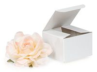 White Gloss Gift Box - 3" x 3" x 2" - 100 Count