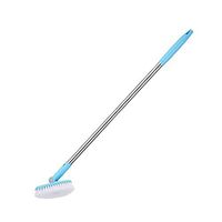 Liveady Bathroom Wall Floor Scrub Brush Rotating Design with Long Handle Effective Bath Tub Shower Tile Sink Cleaning Tool Home Accessory