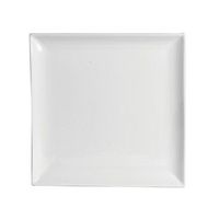 Francessa - Classico 6-1/2" White Porcelain Square Plate, Case of 12