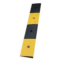 Quisilife Rubber Ramp Rubber Road Along The Slope 6cm Slope Pad Step Step Pad Road Along The Ramp Speed Belt (Color : Black, Size : 100x25x6cm)