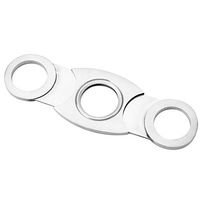Stainless Steel Cigar Cutter, 22mm Double Blade