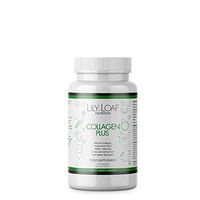 Lily & Loaf Collagen Plus Capsules - Professional Quality Marine Collagen Formula for Muscles, Joints, Bones, Hair, Skin & Nails - 60 Day Supply