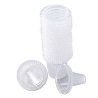 Exceart 100pcs Disposable Digital Ear Thermometer Probe Covers Ear Thermometer Replacement Lens Filters Covers Caps for Thermoscan Ear Thermometer