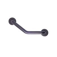CSI Bathware BAR-BB12-TW-125-OB Boomerang Shaped Grab Bar, 12" flange center point to flange center point, Oil Rubbed Bronze