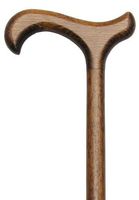 Ladies First Choice Derby Cane Walnut Beechwood  -Affordable Gift! Item #DHAR-9772707