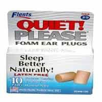 Flents Foam Ear Plugs Quiet Please 10 Pair (PACK OF 3)