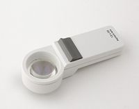 12X Pocket Magnifier with Led Light & Aspheric Lens, Ideal for Detailed Inspection Reading, Collectors by Electro Optix