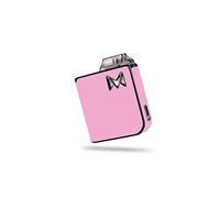 MightySkins Skin Compatible with SV Mi-POD - Solid Pink | Protective, Durable, and Unique Vinyl Decal wrap Cover | Easy to Apply, Remove, and Change Styles | Made in The USA