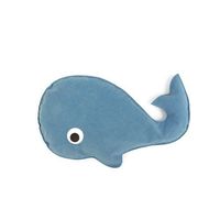 Kikkerland Hot and Cold Velvet Gel Pack, Blue, Whale