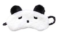 Monai Cute 3D Sleep Travel Nap Night Mask Soft Plush Blindfold Animal Sleeping Home Eye Cover for Women Girls Kids