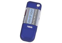 NAXA Electronics NM-145SBL MP3 Player with 4GB Built-in Flash Memory, LCD Display & USB Plug Adaptor