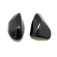 Black Tourmaline Aura Stone Pair (Small)