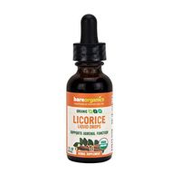 BareOrganics Licorice Root Liquid Drops, 1 Ounce (Organic)