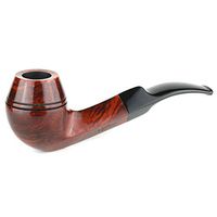 Handmade Tobacco Smoking Pipe - Model No. 170 Prestige Pecan - Mediterranean Briar Wood
