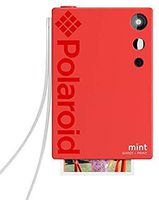 Polaroid Mint Instant Camera with Zink Zero Ink Printing Technology (Red)