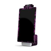 MightySkins Skin Compatible with Facebook Portal+ - Purple Style | Protective, Durable, and Unique Vinyl Decal wrap Cover | Easy to Apply, Remove, and Change Styles | Made in The USA