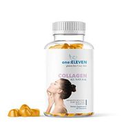 one:ELEVEN Collagen Gummies to Support Hair, Skin, Nail Growth with Vital Proteins and Collagen Peptide Vitamins for Men & Women, Non-GMO, Gelatin-Free, 60 Gummies, Made in USA, 1 Month Supply