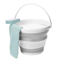 Simplify 10L Collapsible Bucket, White