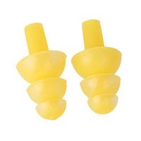 Jenny.Ben Soft Foam earplugs Ear Protection earplugs for Travel Foam Noise Reduction Anti Noise Sleep Plug with Box 2 Pairs Yellow