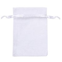 Rainbowroseus 100PCS Organza Gift Bags with Drawstring Organza Pouch Bags Candy Bags Jewelry Party Wedding Favor (2.76 x 3.54 inches, Colorful)