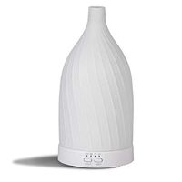 XIHADA Essential Oil Diffuser Ceramic Essential Oil Diffuser Diffusers for Essential Oils Oil Diffuser Air Diffuser Humidifier Home Fragrance Diffuser (White)