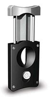 Caseti Caseti Wedge V Cigar Cutter-Black, Black
