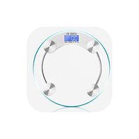 Smart Household Glass Body Scales Floor Digital Bathroom Scale 0.1Kg Electronic Body Weight Scale Display 180KG