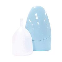 PRIMROSE Menstrual Cup (Large) 100% Medical Silicone Period Cup with Individual Case FDA Approved Product Reusable Durable and Safe Alternatives for Pad and Tampon