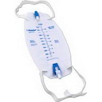 ZRLB500H - ReliaMed Premium Flocked Back Leg Bag with Flip Valve, 500 mL by Reliamed