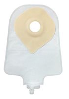 EI7610258 - Genairex Inc Securi-T USA 9 1-Piece Urinary Pouch Convex Pre-Cut 1 Transparent Flip-Flow Valve (includes 10 caps 1 Night Adapter)