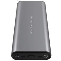 Sanho HyperJuice HJ307 27000mAh 130W Dual USB-C PD/QC Profile Battery Pack, Space Gray