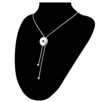 New Sale Charm Necklace Pendant Pull Closure Drill Fit 18mm Noosa Snap Button D1 Prom Pretty Beautiful Bright Cute Stylish For gift Simple Women Aesthetic