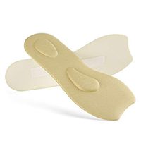 uxcell Sponge 3/4 Length High Heel Cushions Insoles Sneakers for Women Skin Color 1 Pair