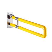 Toilet Handrails Bathroom Safety Assist Frame Bathroom Toilet Skid Armrest Elderly Disabled Toilet Safety Railing Handle Toilet Safety Frames Rails (Color : Yellow, Size : 7510cm)